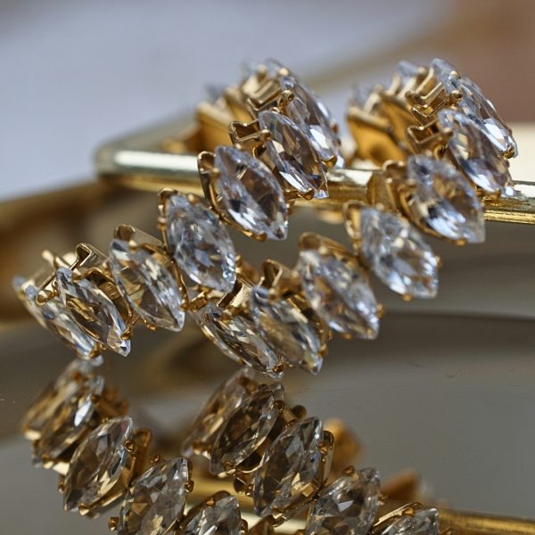 Crystal Cascade Hoops
