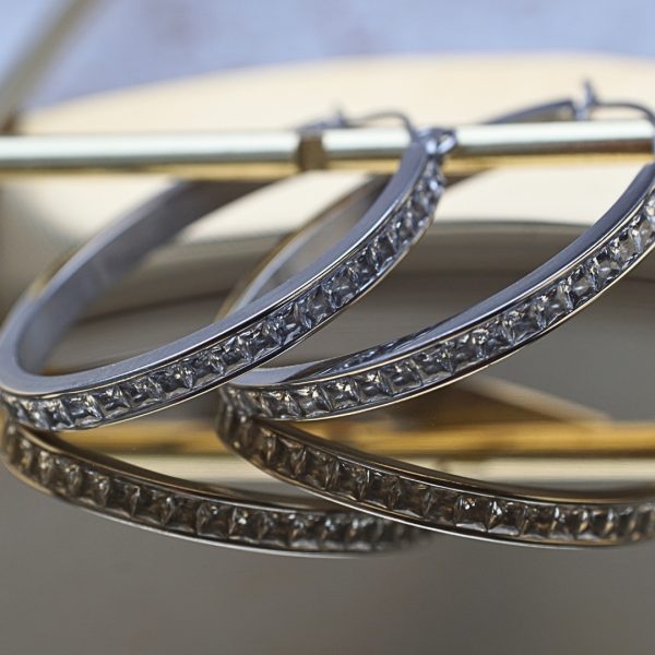 Luminous Oval Earrings